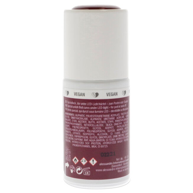 Striplac Peel or Soak - 135 Pink Diva by Alessandro for Women - 0.27 oz Nail Polish, , alternate image number 3