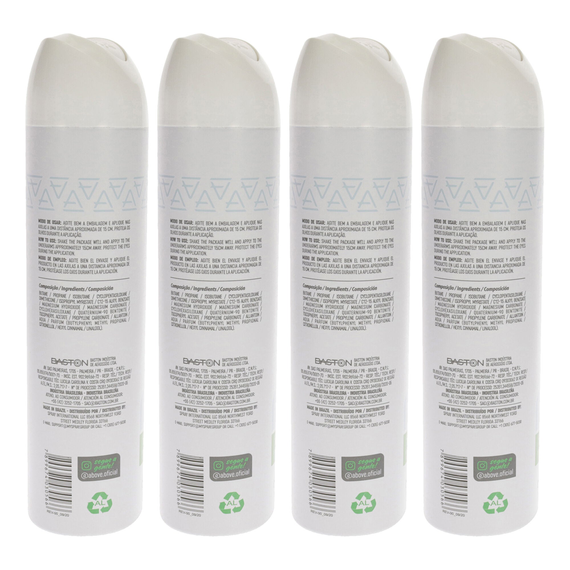 12 Hours Feel Free Deodorant by Above for Women - 3.17 oz Deodorant Spray - Pack of 4, , alternate image number 3