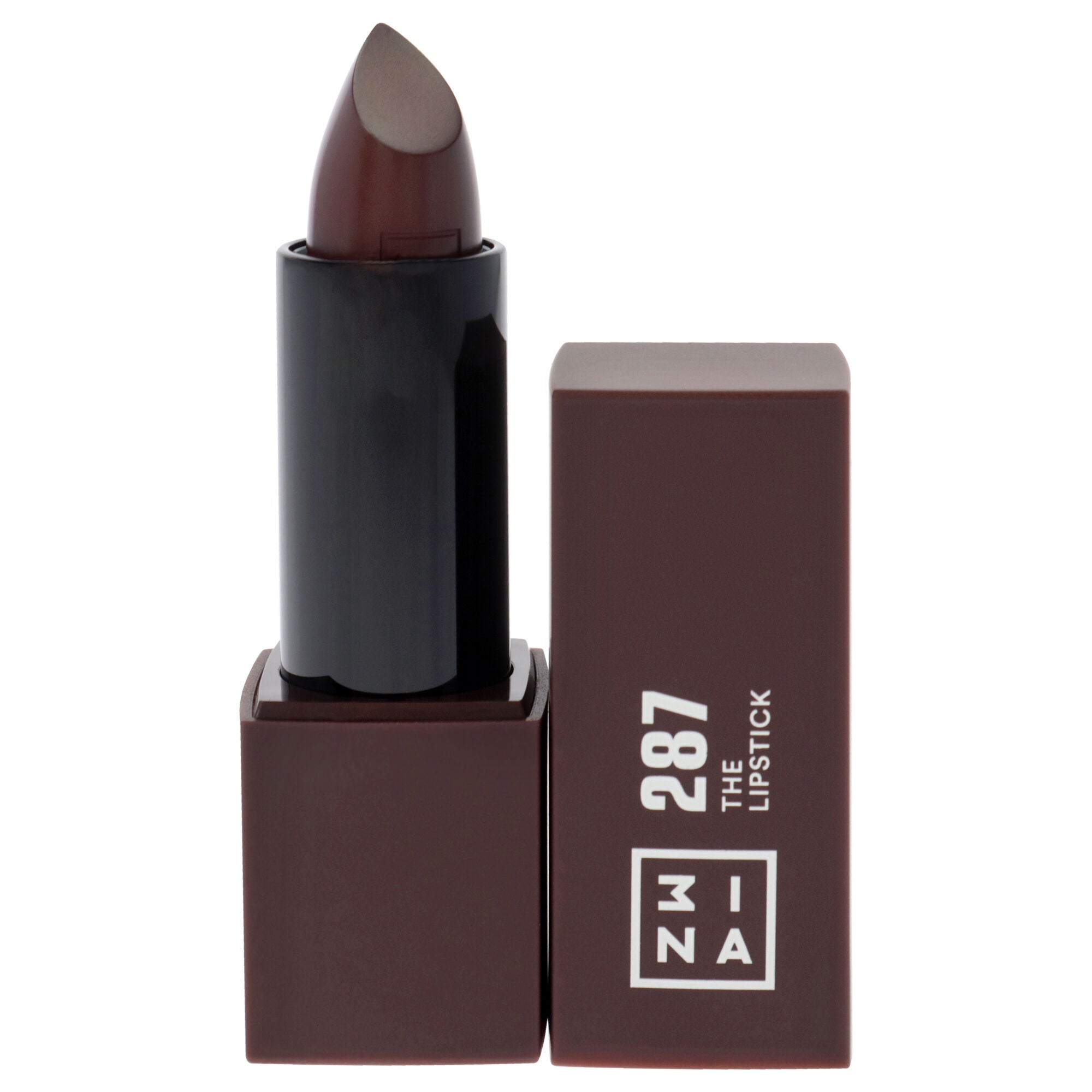 The Lipstick - 287 Dark Chocolate Brown by 3INA for Women - 0.16 oz Lipstick, See Description, alternate image number 4
