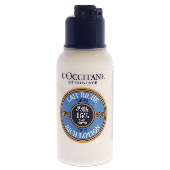 Shea Butter Rich Body Lotion by LOccitane for Unisex - 2.5 oz Body Lotion, , alternate image number null