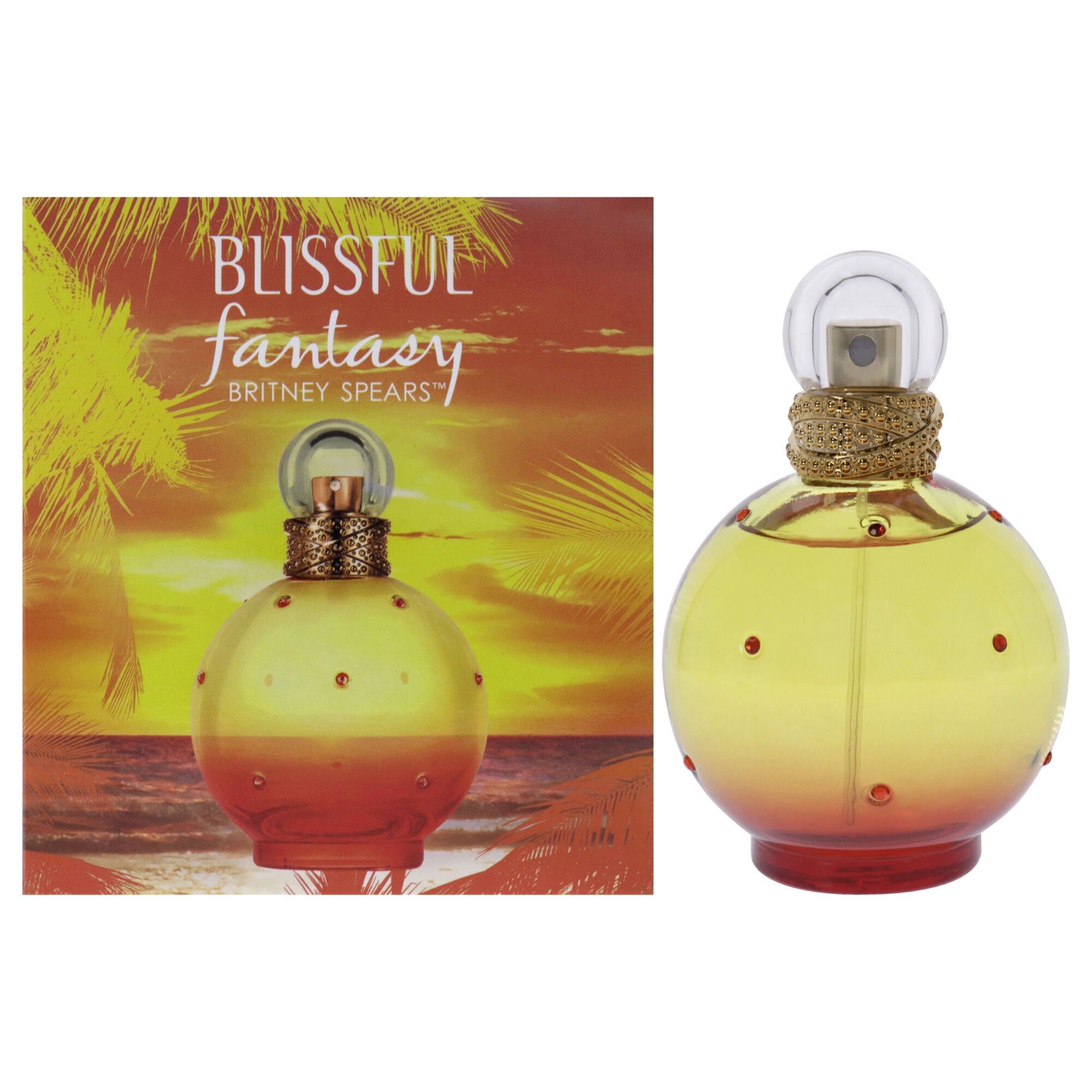 Blissful Fantasy by Britney Spears for Women - 3.3 oz EDT Spray, Clear, hi-res image number 0