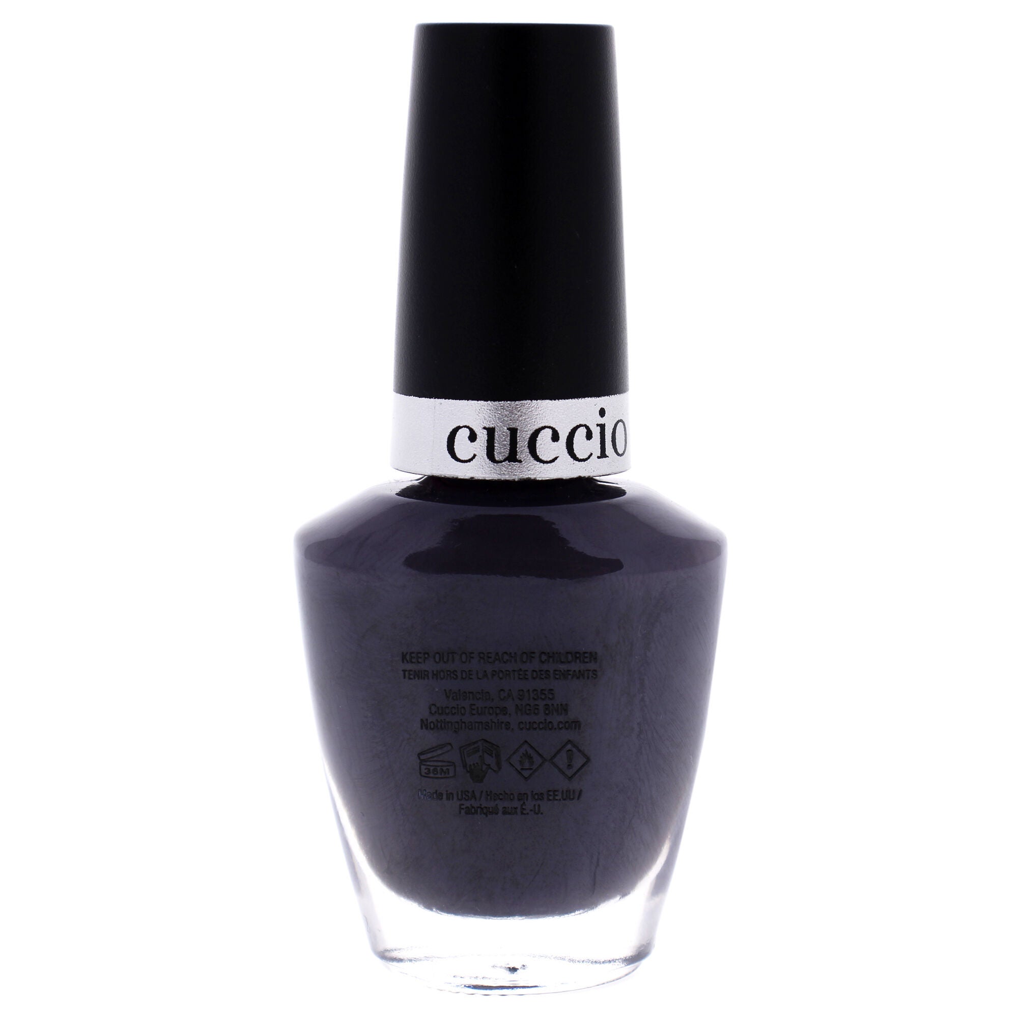 Colour Nail Polish - Smoking Gun by Cuccio Colour for Women - 0.43 oz Nail Polish, See Description, alternate image number 1