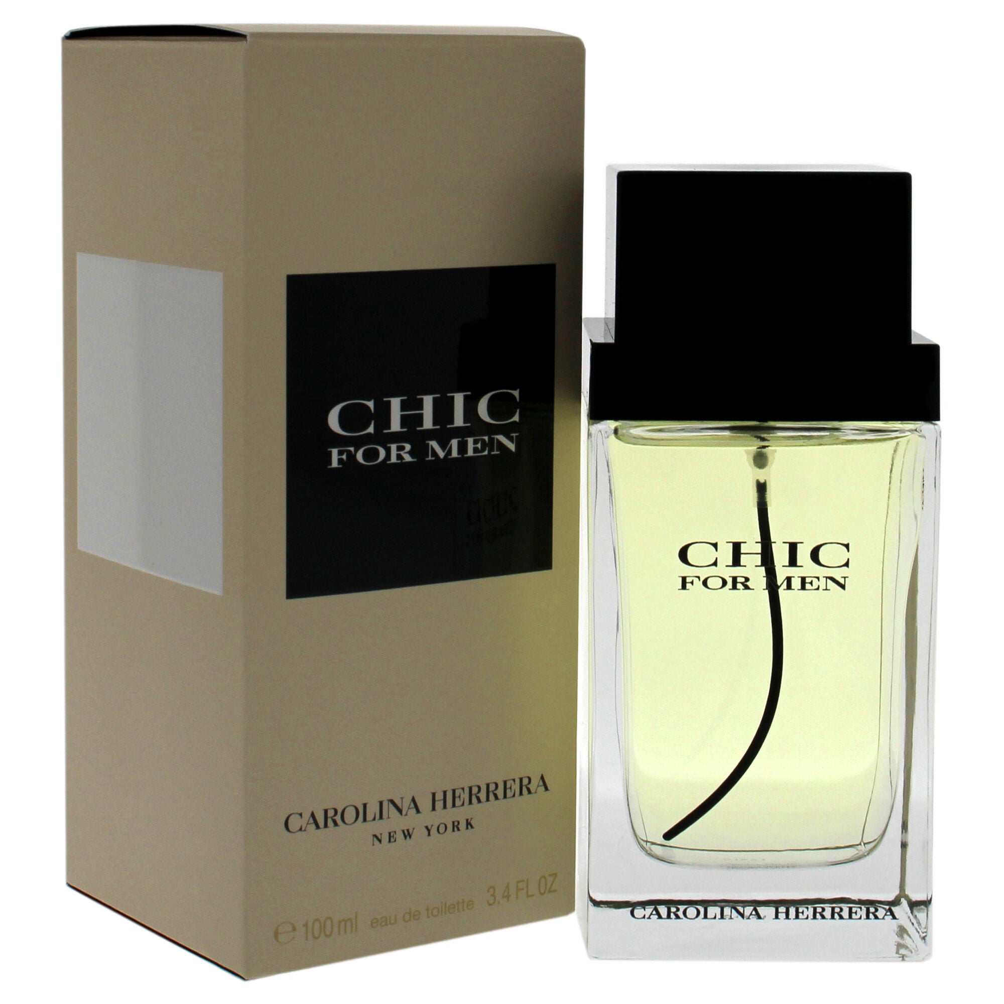 Chic by Carolina Herrera for Men - 3.4 oz EDT Spray, See Description, alternate image number 2