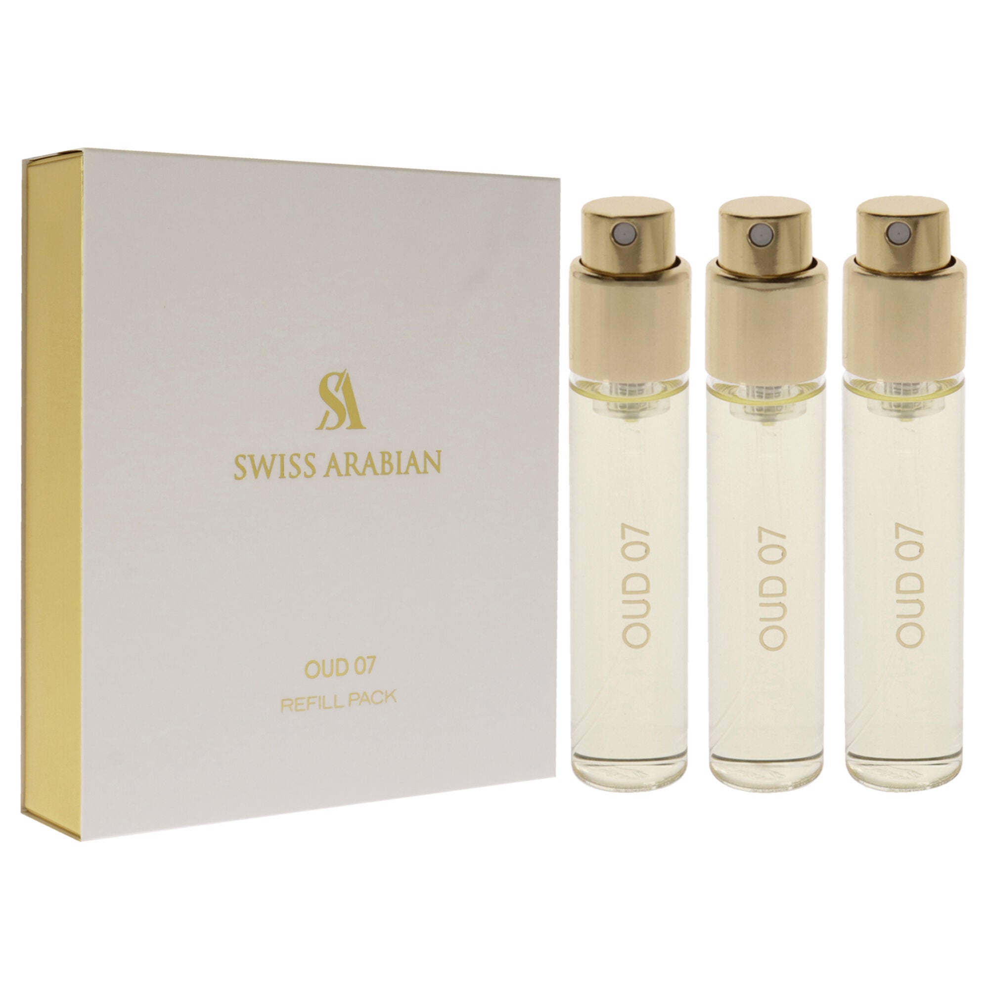 Oud 07 by Swiss Arabian for Unisex - 3 Pc Mini Gift Set 3 x 1oz EDP Spray (Refill), See Description, alternate image number 2