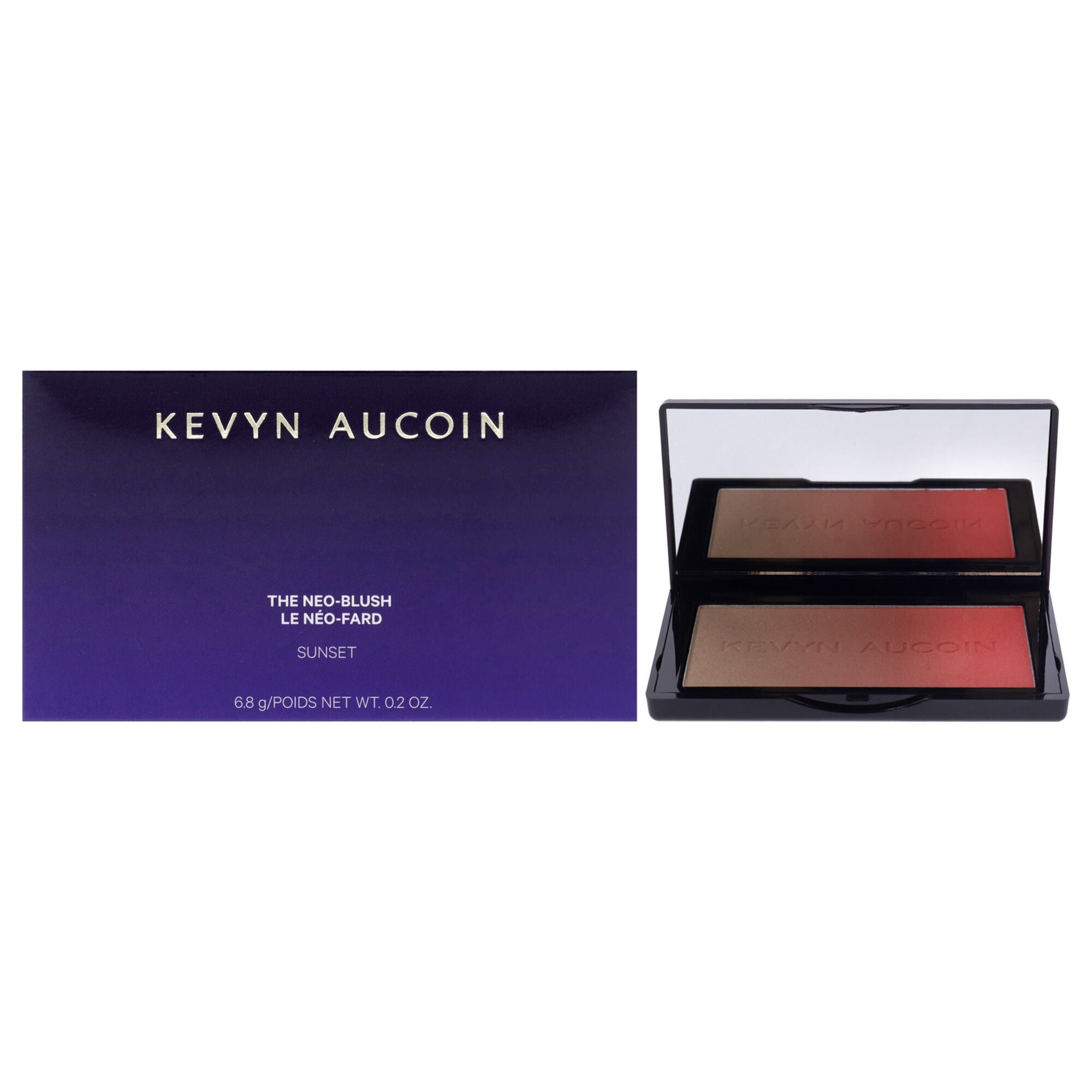 The Neo-Blush - Sunset by Kevyn Aucoin for Women - 0.2 oz Blush, See Description, hi-res image number 0
