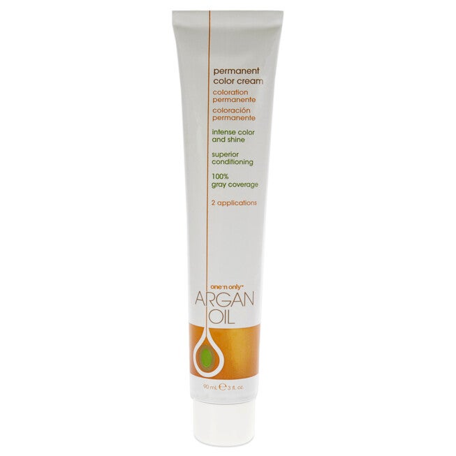 Argan Oil Permanent Color Cream - 9G Very Light Golden Blonde by One n Only for Unisex - 3 oz Hair Color, NA, alternate image number null