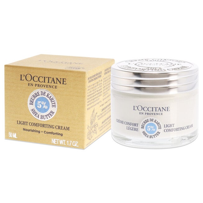Shea Butter Light Comforting Cream by LOccitane for Unisex - 1.7 oz Cream, NA, alternate image number null
