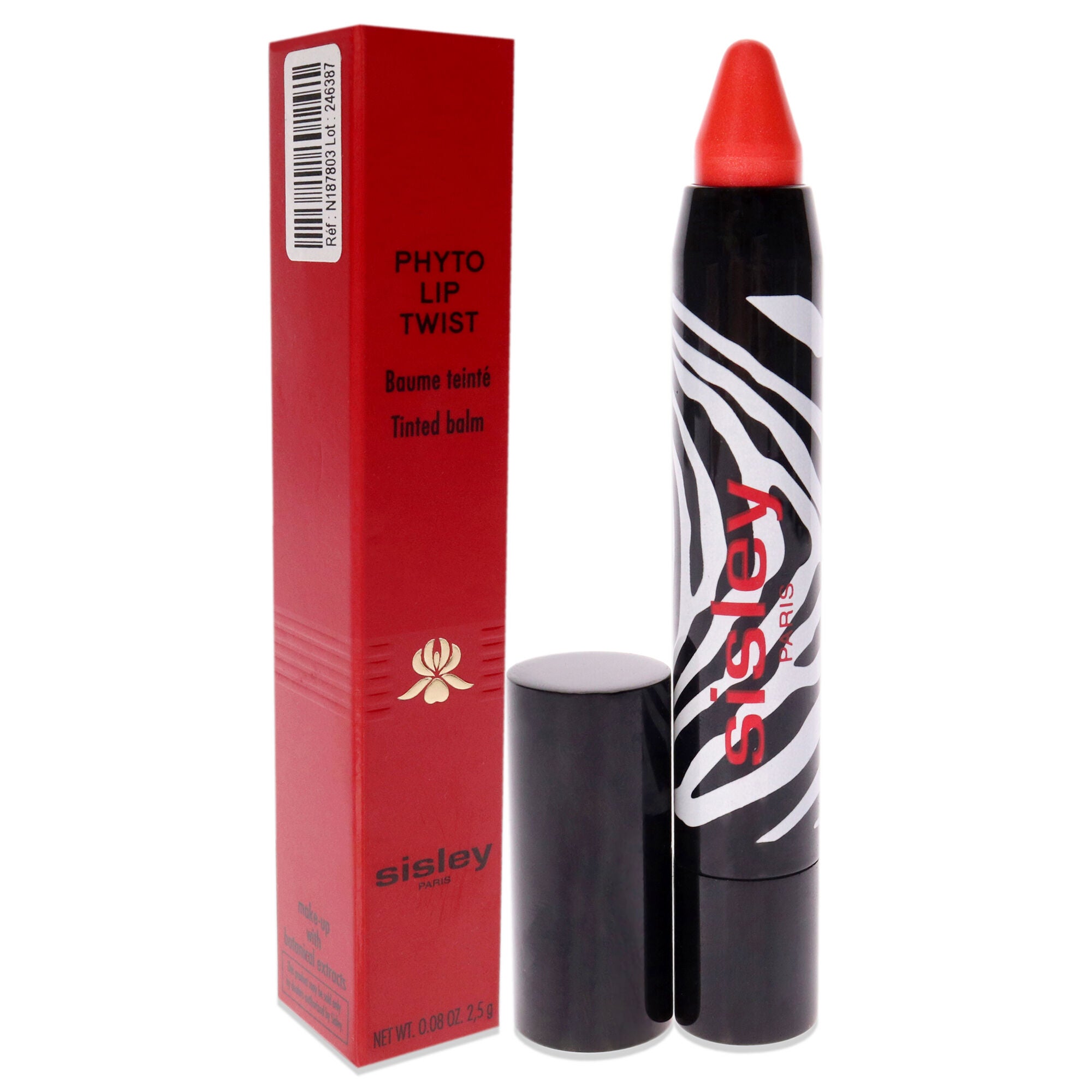 Phyto Lip Twist - 3 Peach by Sisley for Women - 0.08 oz Lipstick, See Description, alternate image number 1