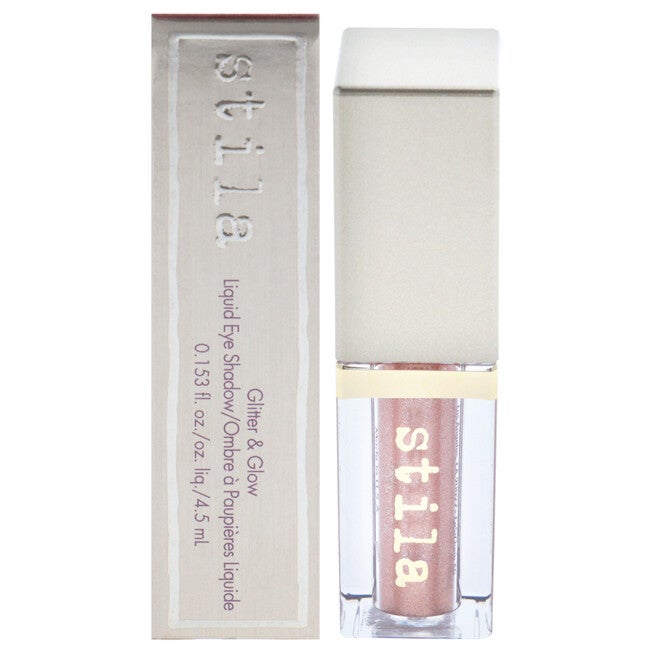 Glitter & Glow Liquid Eyeshadow - Rose Gold Retro by Stila for Women - 0.153 oz Eyeshadow, NA, hi-res image number null