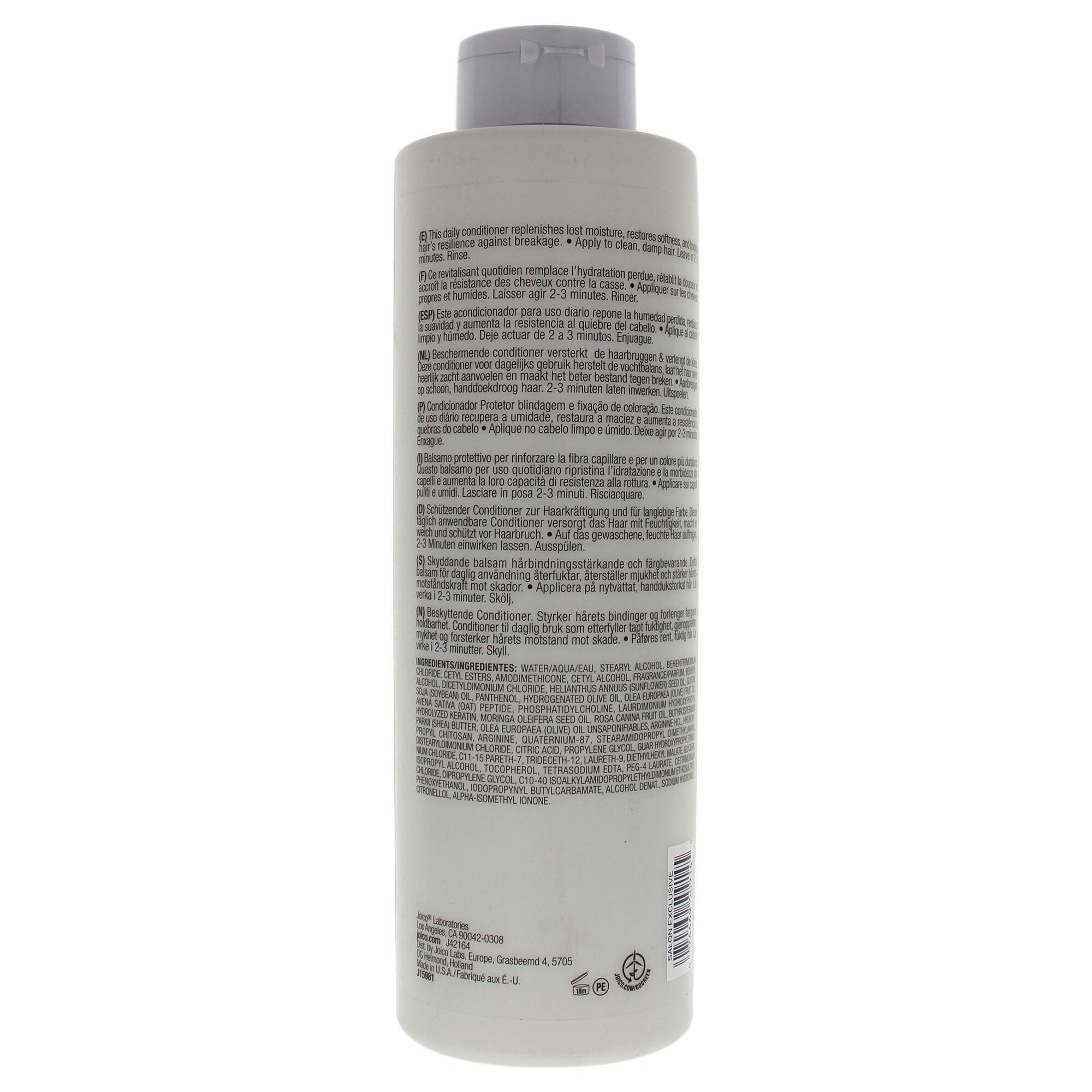 Defy Damage Protective Conditioner by Joico for Unisex - 33.8 oz Conditioner, See Description, alternate image number 2