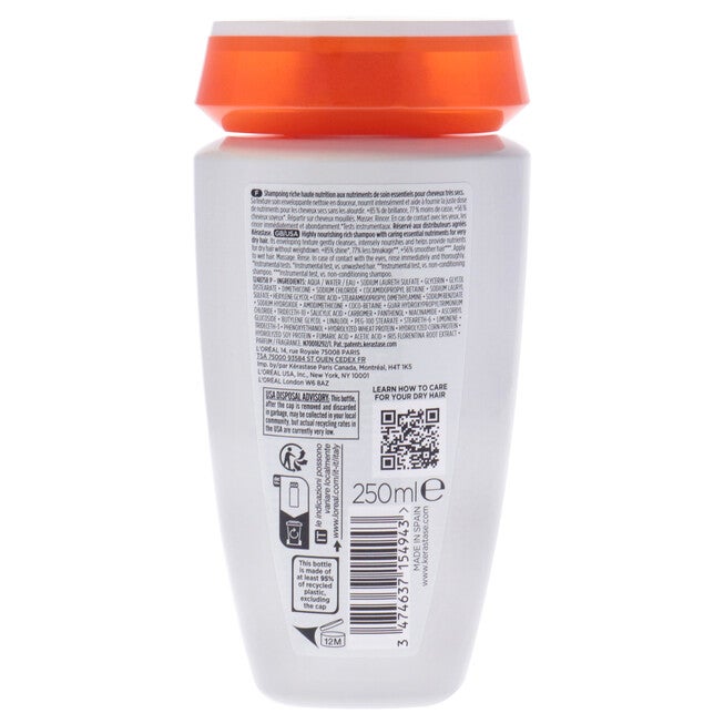 Nutritive High Nutrition Rich Shampoo by Kerastase for Unisex - 8.5 oz Shampoo, NA, alternate image number null