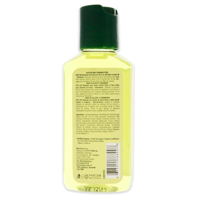 Olive Organics Hair and Body Oil by CHI for Unisex - 2 oz Oil, , alternate image number 1