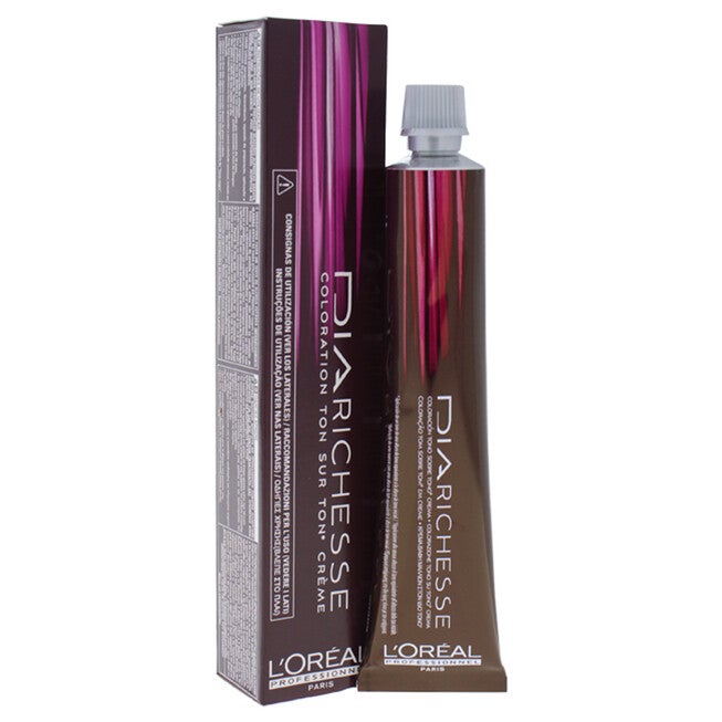 Dia Richesse - 5.54 Intense Mahogany by LOreal Professional for Unisex - 1.7 oz Hair Color, , alternate image number null