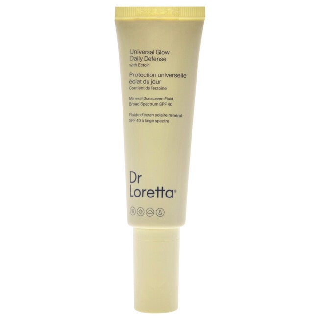Universal Glow Daily Defense Mineral Sunscreen Fluid SPF 40 by Dr. Loretta for Women - 1.7 oz Sunscreen, See Description, alternate image number 1