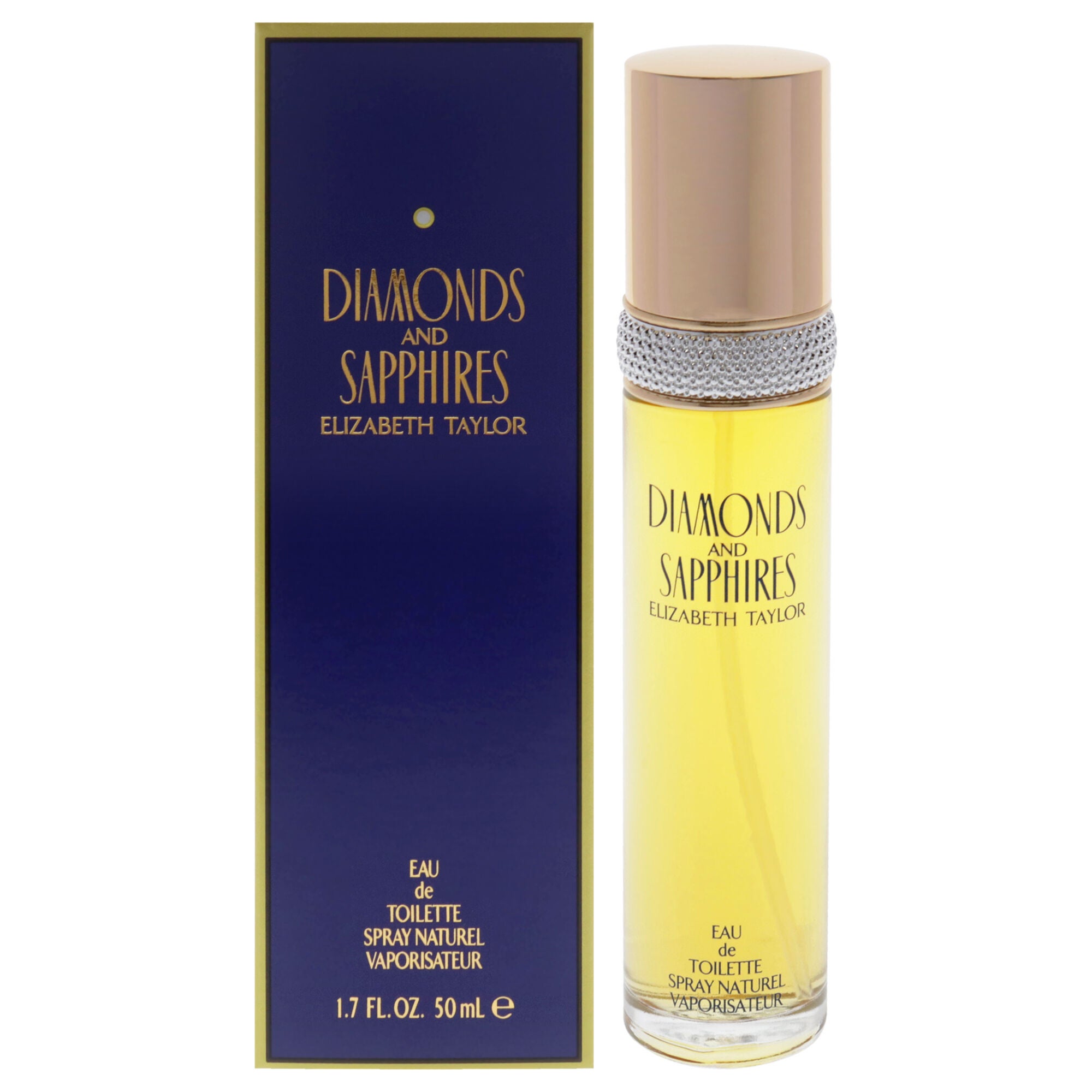 Diamonds and Sapphires by Elizabeth Taylor for Women - 1.7 oz EDT Spray, See Description, hi-res image number 0