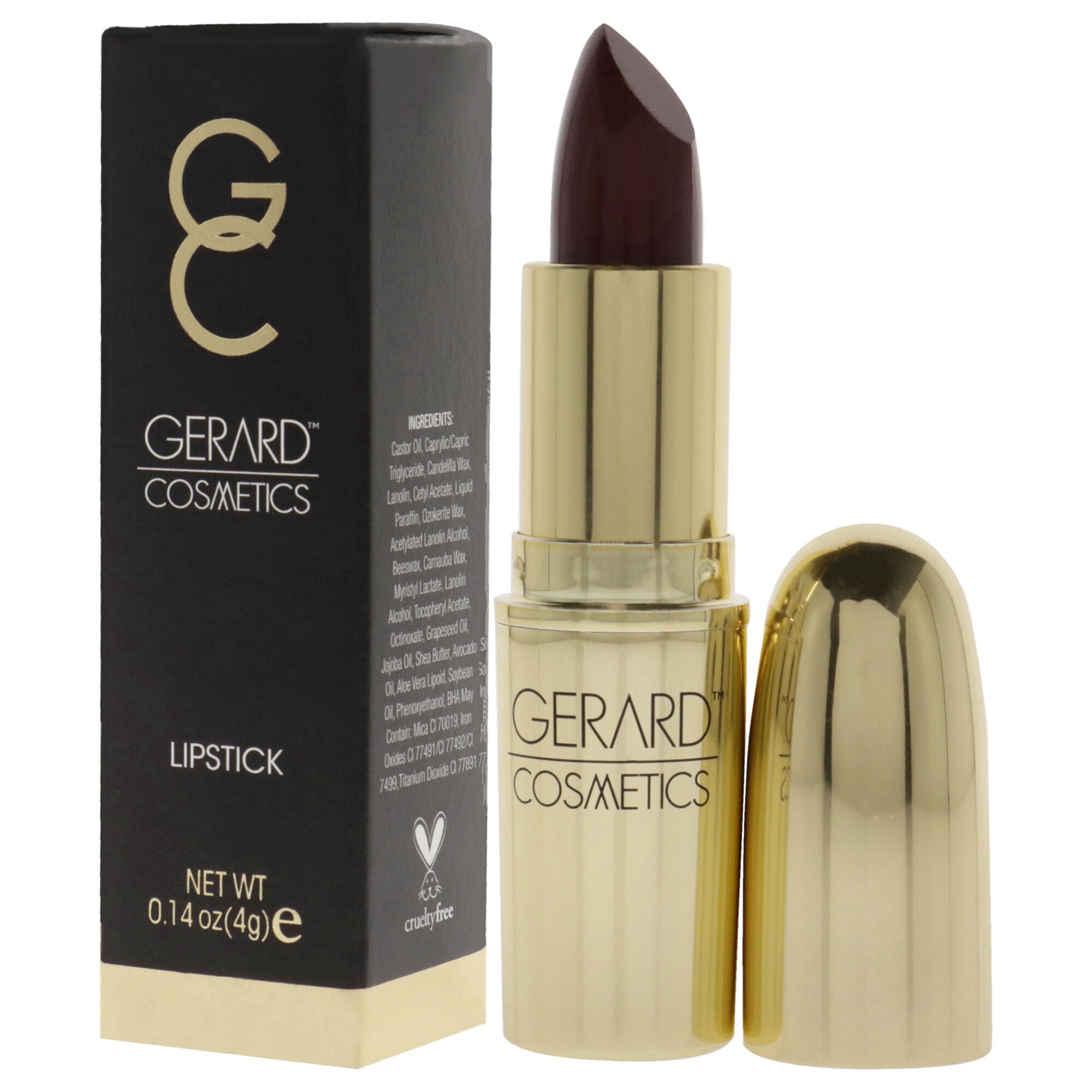 Lipstick - Cherry Cordial by Gerard Cosmetic for Women - 0.14 oz Lipstick, See Description, alternate image number 3