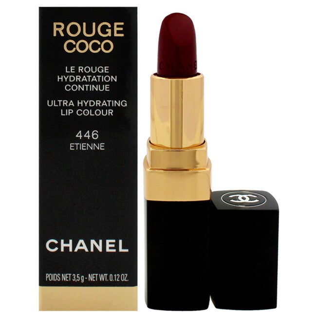 Rouge Coco Ultra Hydrating Lip Colour - 446 Etienne by Chanel for Women - 0.12 oz Lipstick (Limited Edition), NA, hi-res image number null