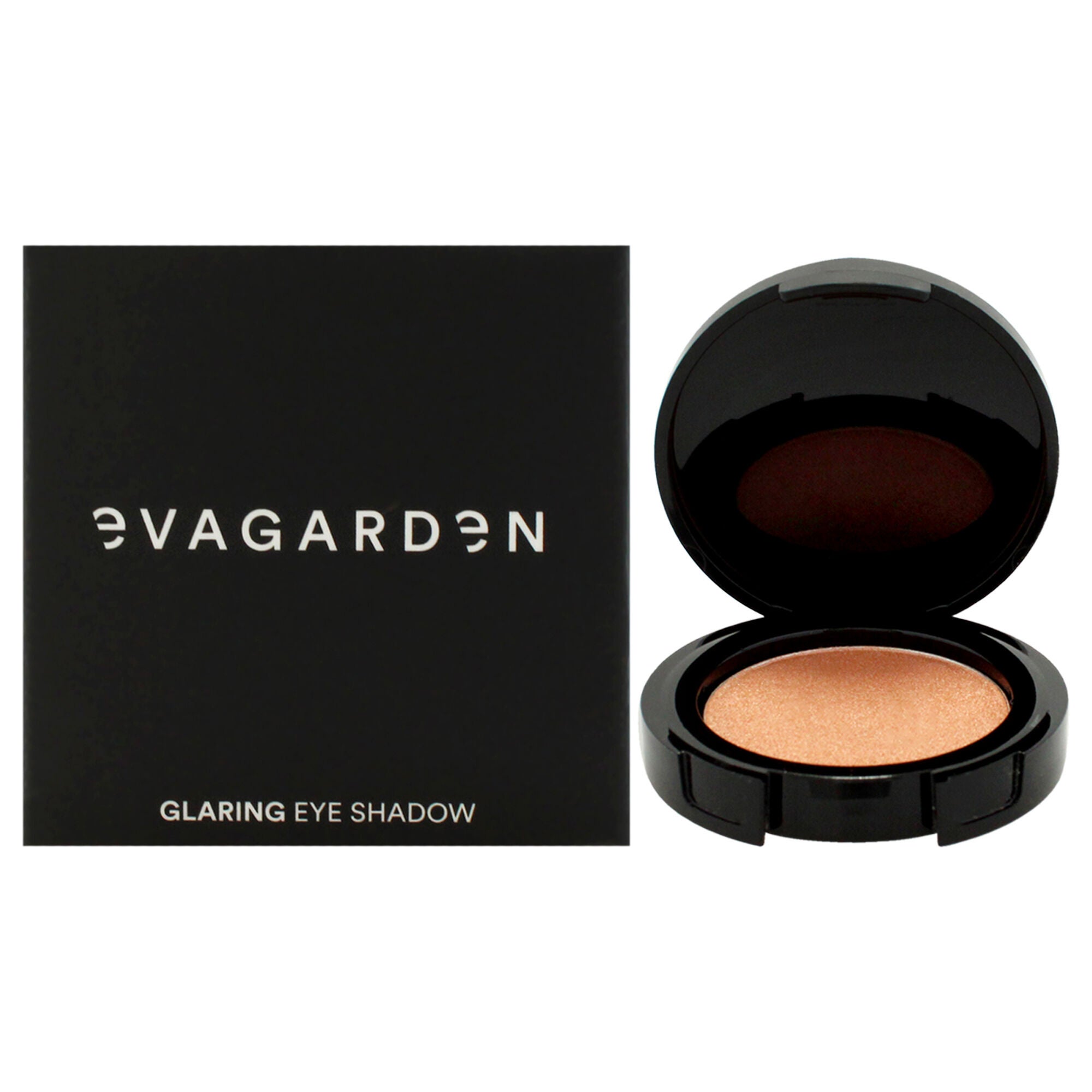 Glaring Eye Shadow - 278 Peach Fuzz by Evagarden for Women - 0.08 oz Eye Shadow, See Description, hi-res image number 0