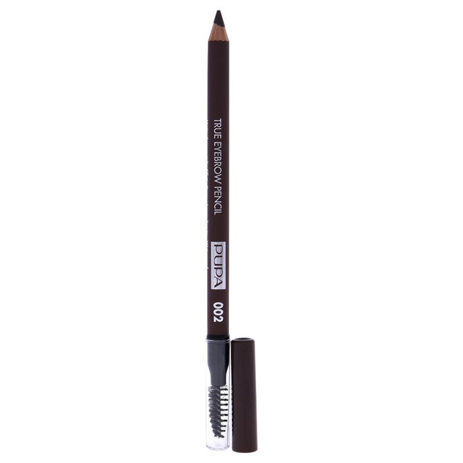 True Eyebrow Pencil Pencil - 002 Brown by Pupa Milano for Women - 0.038 oz Eyebrow Pencil, See Description, hi-res image number 0