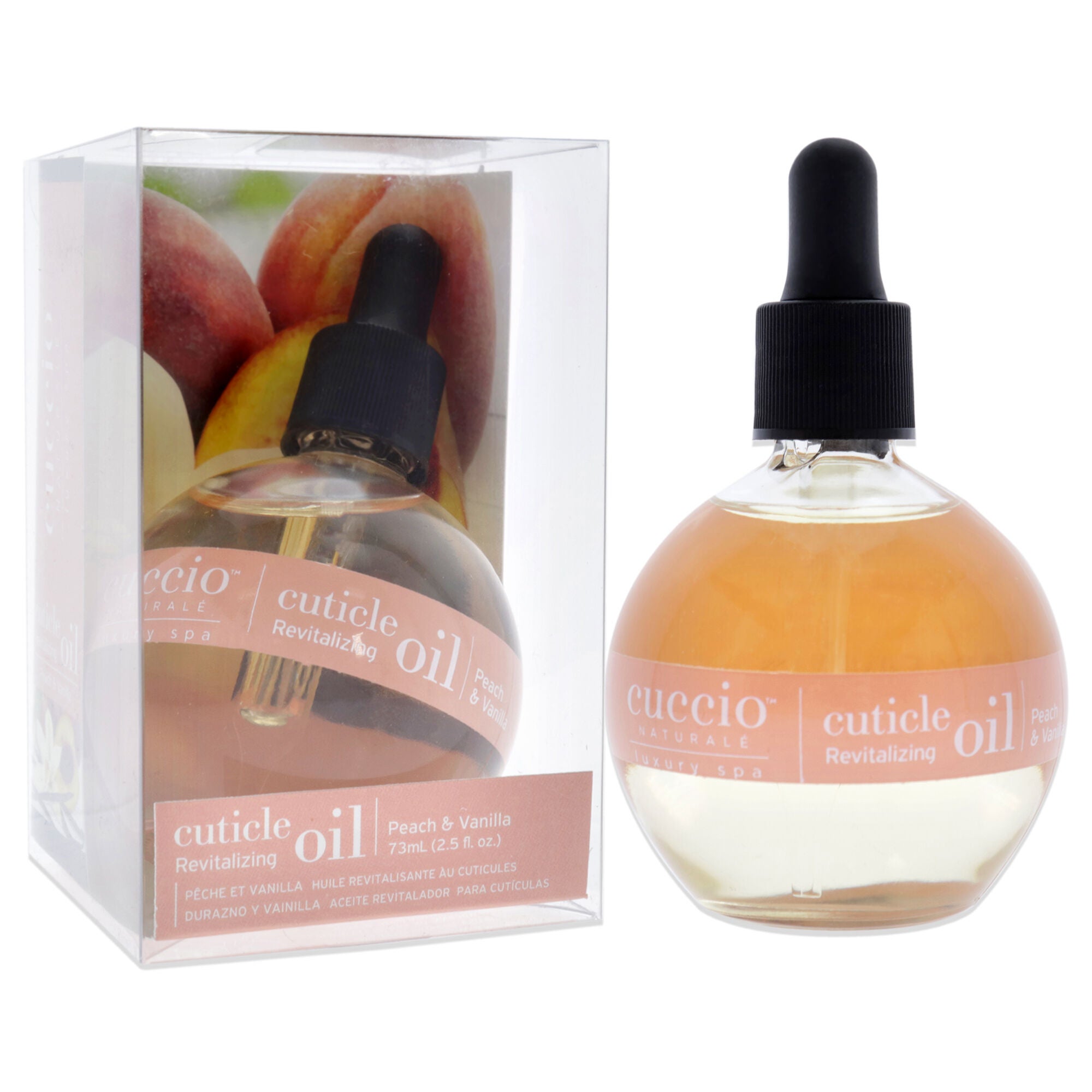 Cuticle Revitalizing Oil - Peach and Vanilla by Cuccio Naturale for Unisex - 2.5 oz Oil, , alternate image number 7