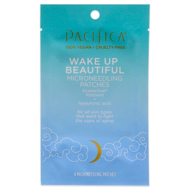 Wake Up Beautiful Microneedling Patches by Pacifica for Unisex - 4 Pc Patches, NA, hi-res image number null