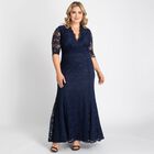 Screen Siren Lace Evening Gown, , alternate image number null