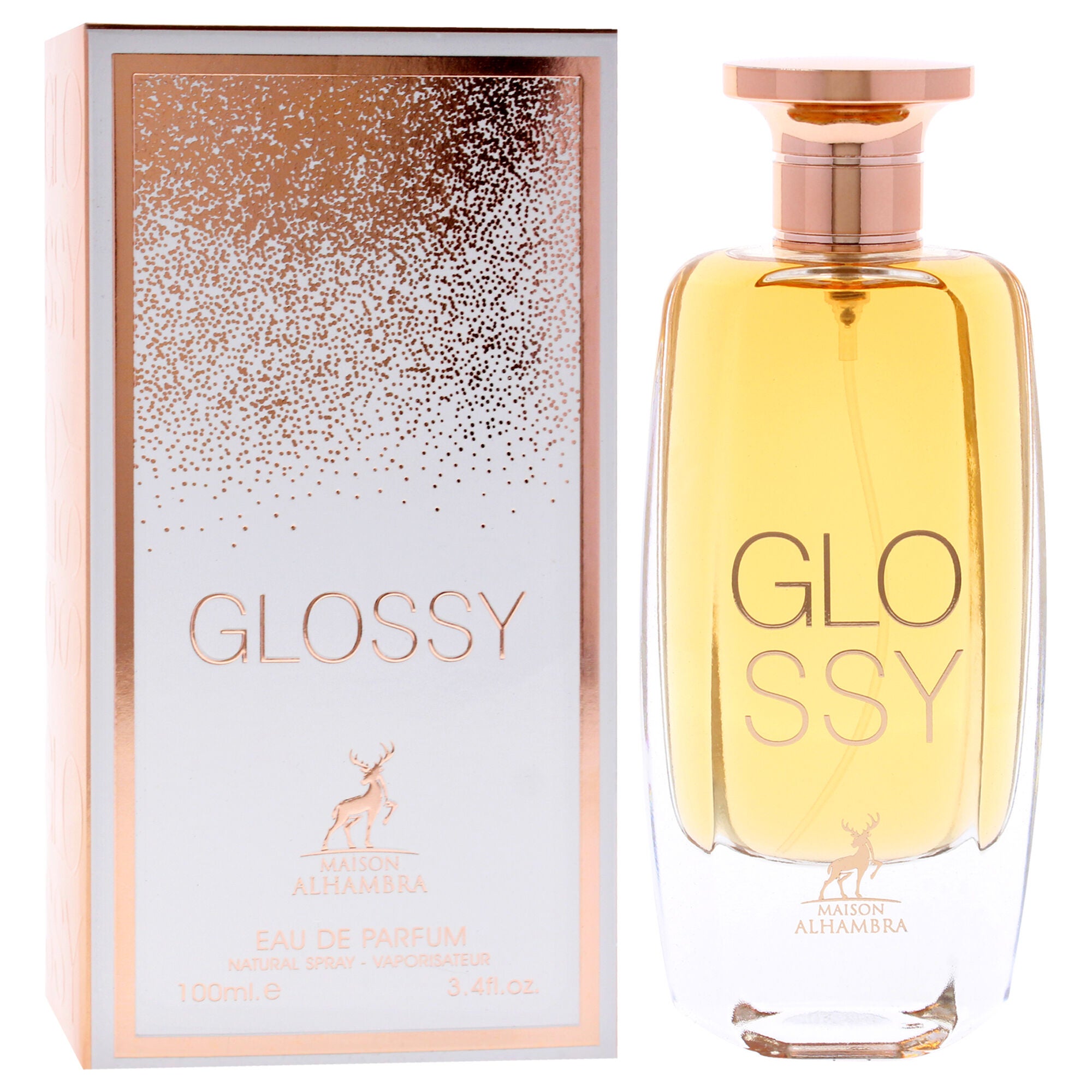 Glossy by Maison Alhambra for Women - 3.4 oz EDP Spray, Clear, alternate image number 2