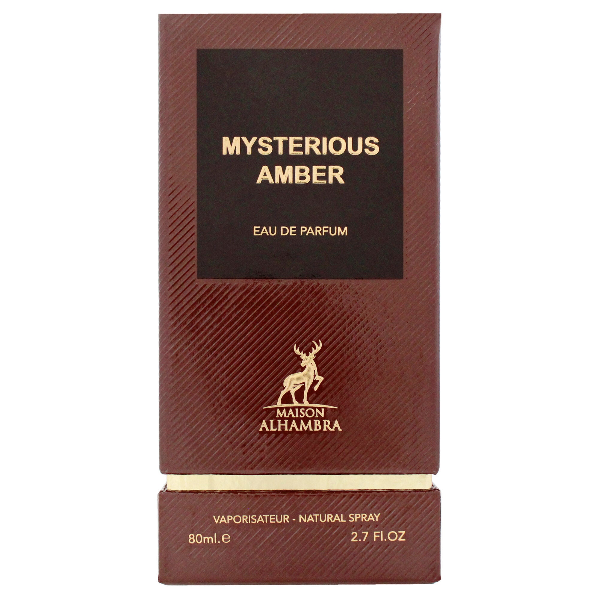 Mysterious Amber by Maison Alhambra for Women - 2.7 oz EDP Spray, Clear, alternate image number 4