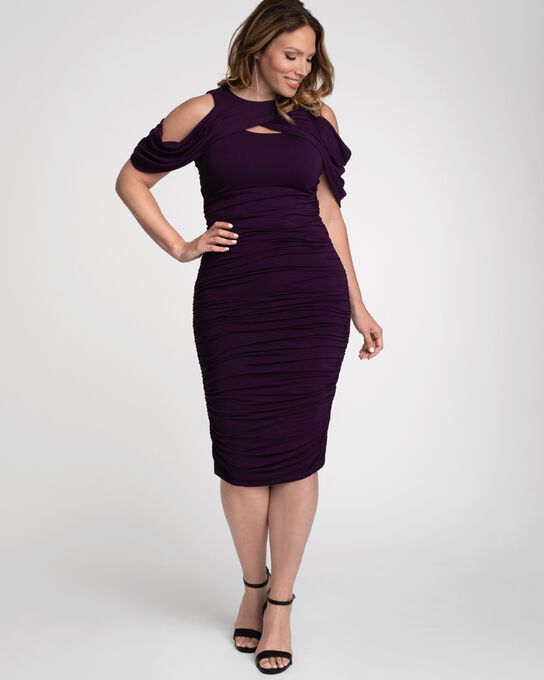 Bianca Ruched Dress, , alternate image number null