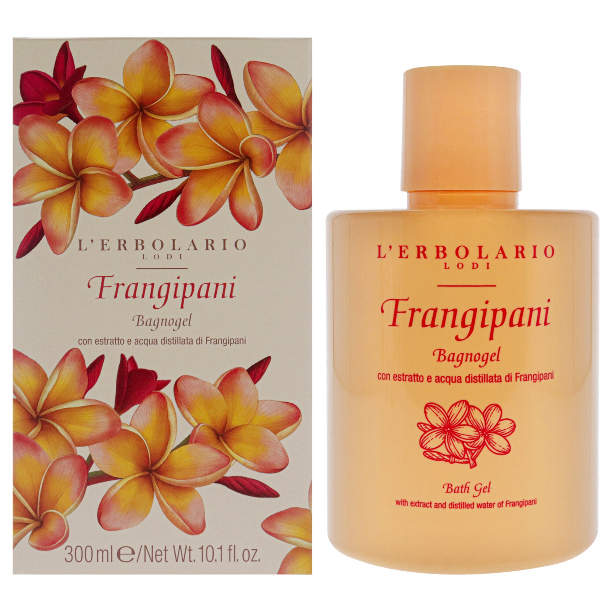 Bath Gel - Frangipani by LErbolario for Women - 10.1 oz Shower Gel, NA, hi-res image number 0