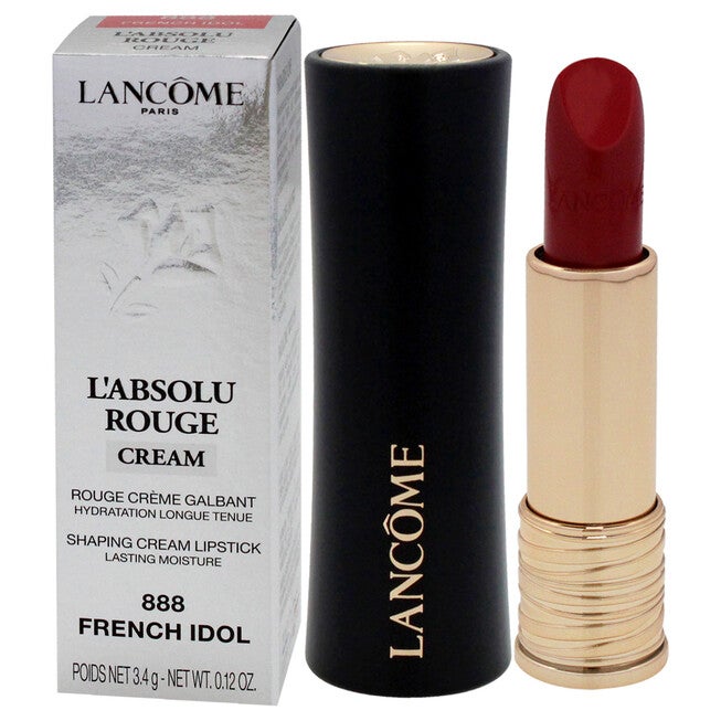 LAbsolu Rouge Cream Lipstick - 888 French Idol by Lancome for Women - 0.12 oz Lipstick, NA, alternate image number null