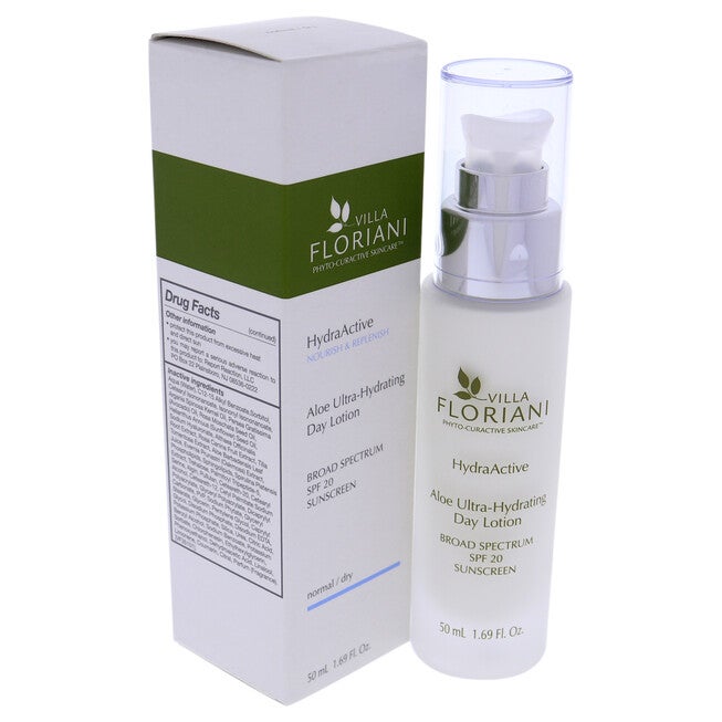 Ultra Hydrating Day Lotion SPF20 - Aloe by Villa Floriani for Women - 1.69 oz Moisturizer, , alternate image number null