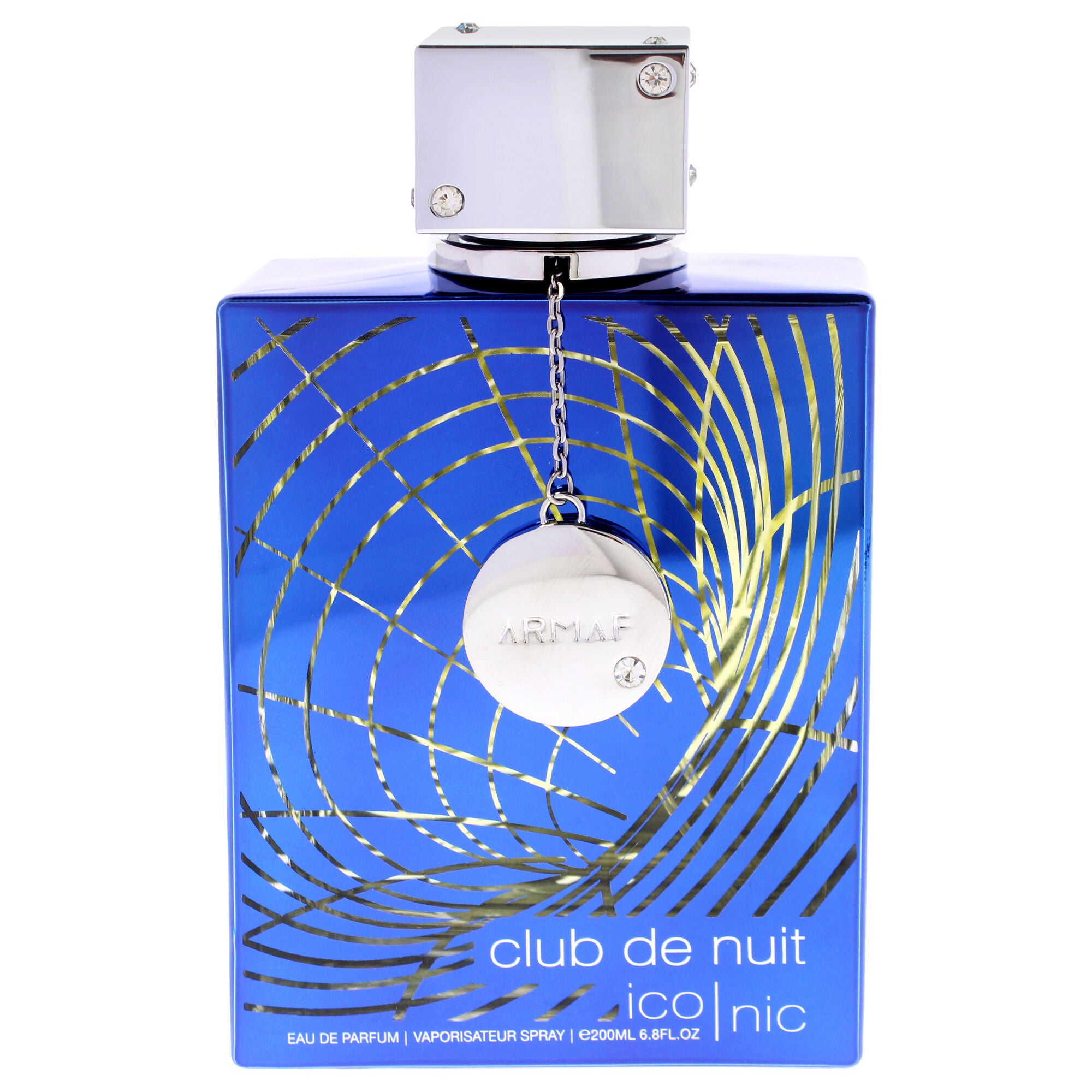 Club De Nuit Iconic Blue by Armaf for Men - 6.8 oz EDP Spray, Clear, alternate image number 1
