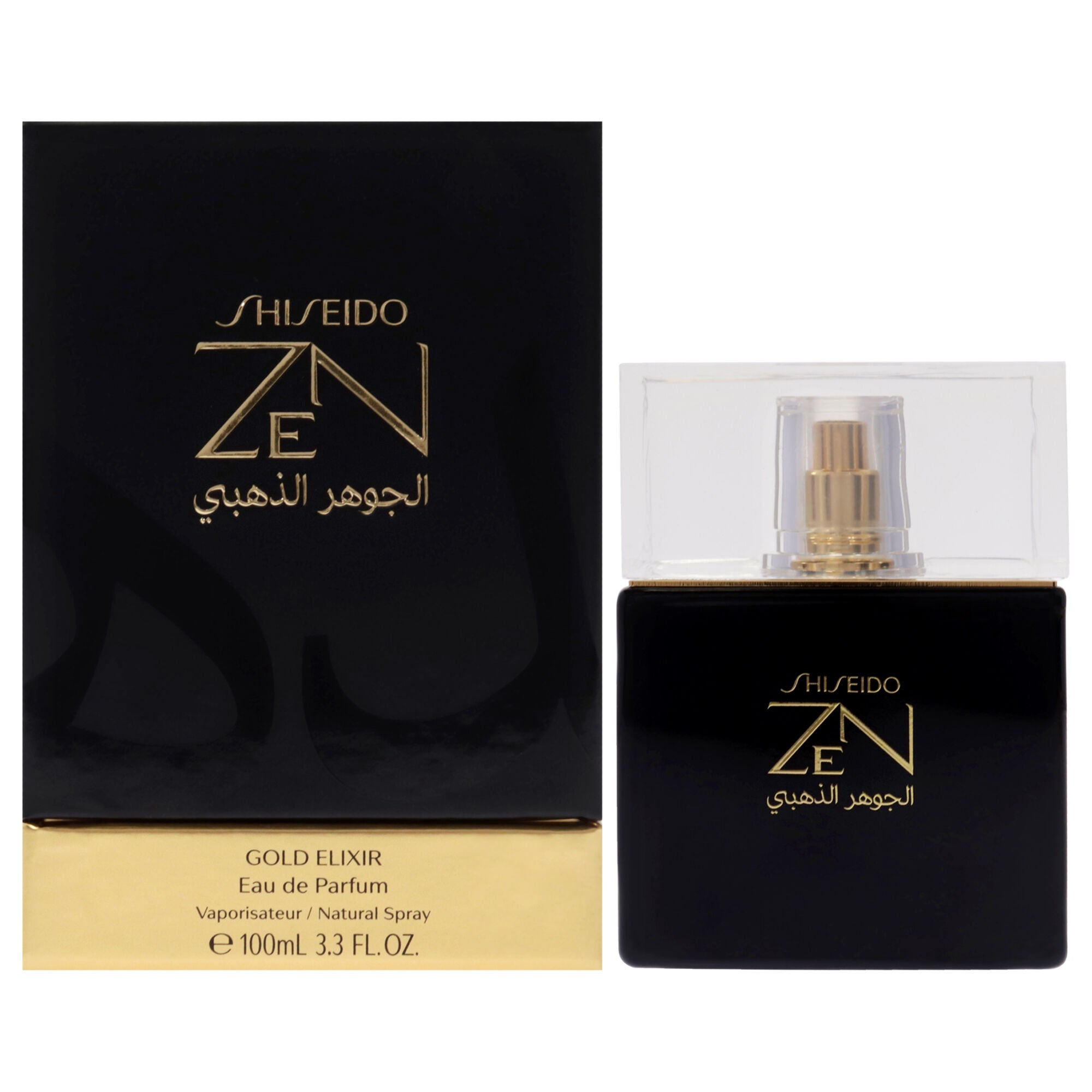 Zen Gold Elixir by Shiseido for Women - 3.3 oz EDP Spray, See Description, hi-res image number 0
