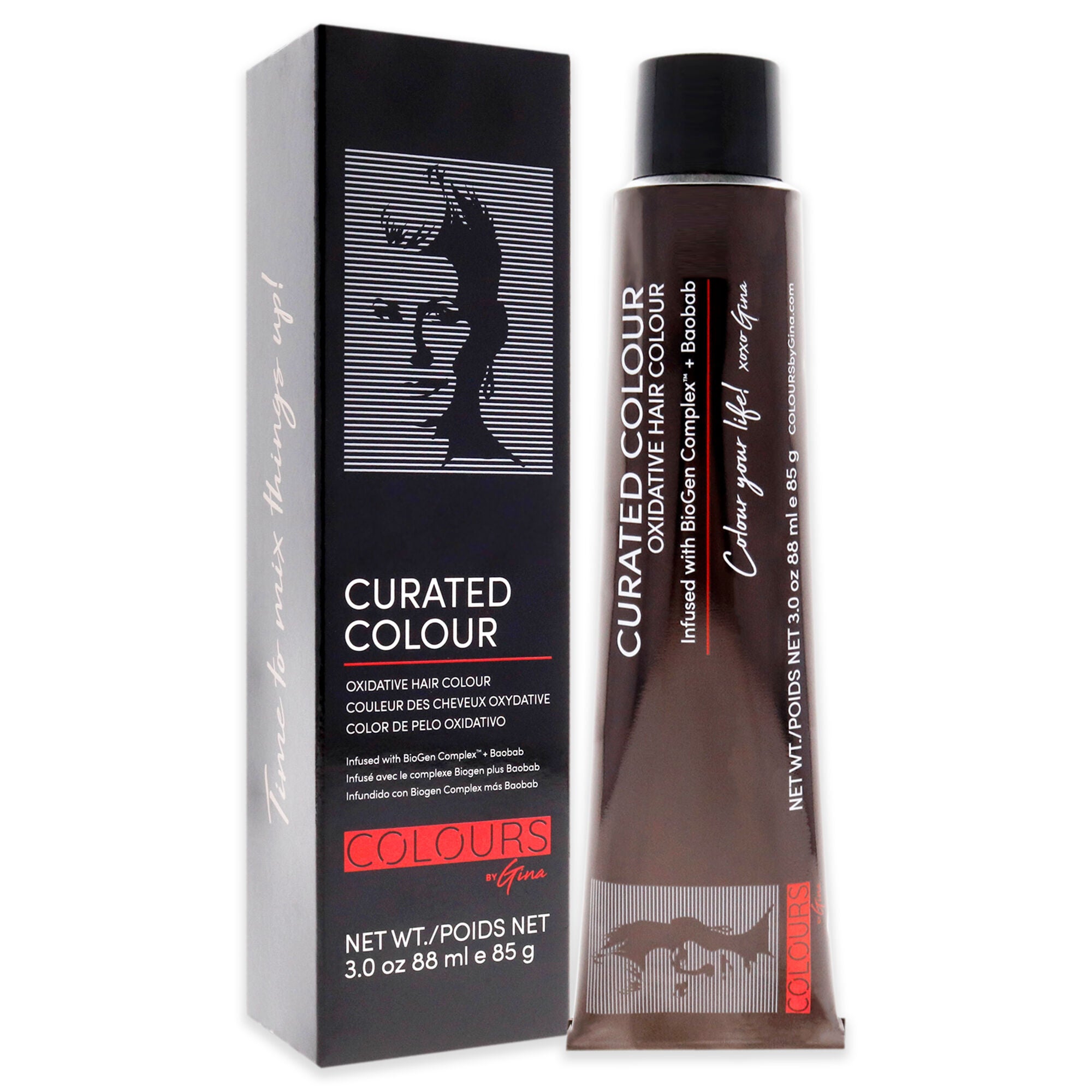Curated Colour - 7.31-7GB Beige Blonde by Colours By Gina for Unisex - 3 oz Hair Color, See Description, alternate image number 2