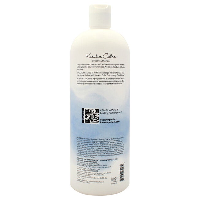 Keratin Color Shampoo by Keratin Perfect for Unisex - 32 oz Shampoo, See Description, alternate image number 3