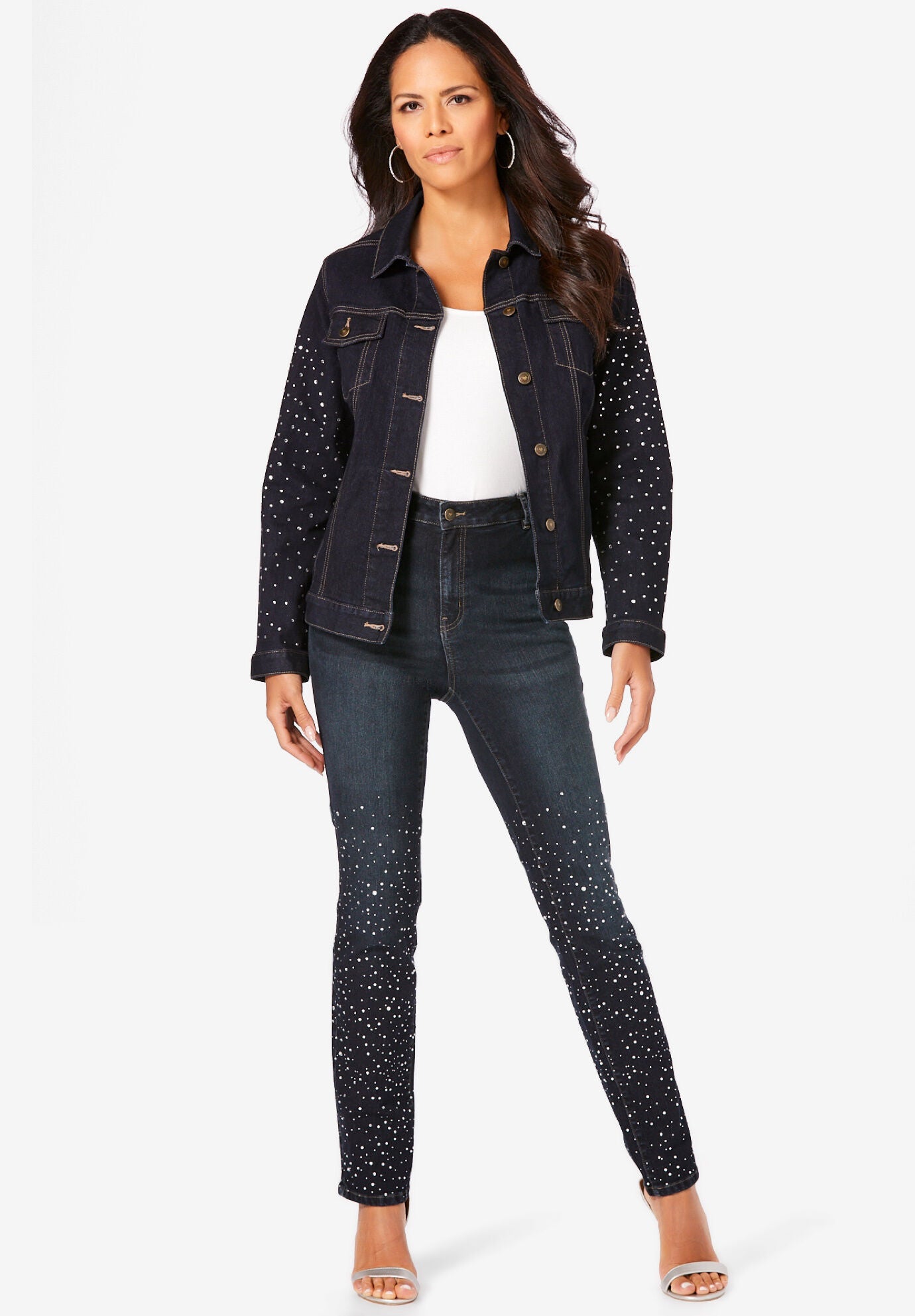 Statement Denim Jacket Catherines