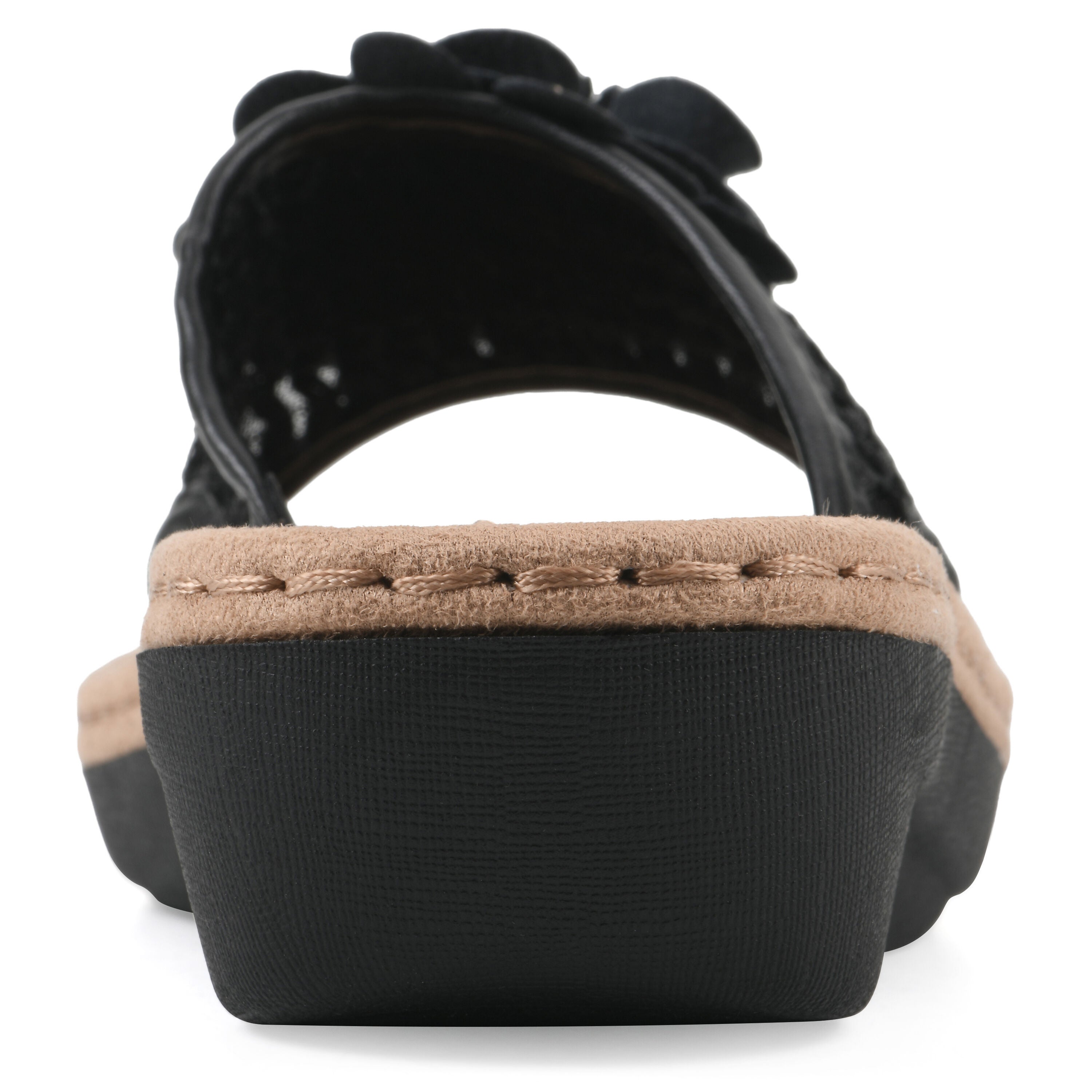 Chill 2 Wedge Slide Sandal, BLACK FABRIC, on-hover image number 1