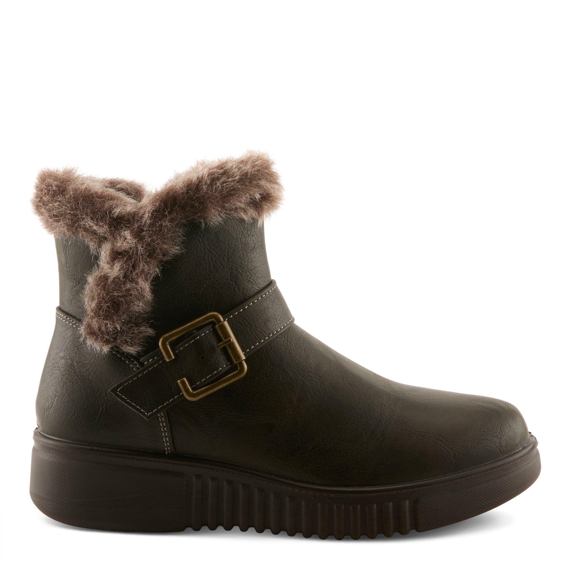 Camdria Booties, OLIVE GREEN, alternate image number 4