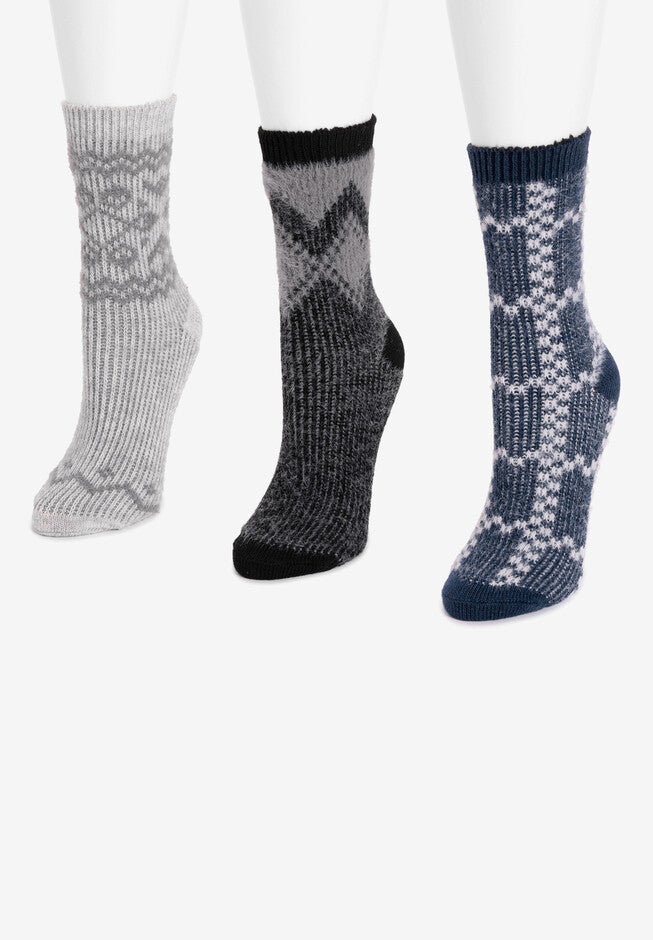 3 Pair Pack Eyelash Socks, , alternate image number null