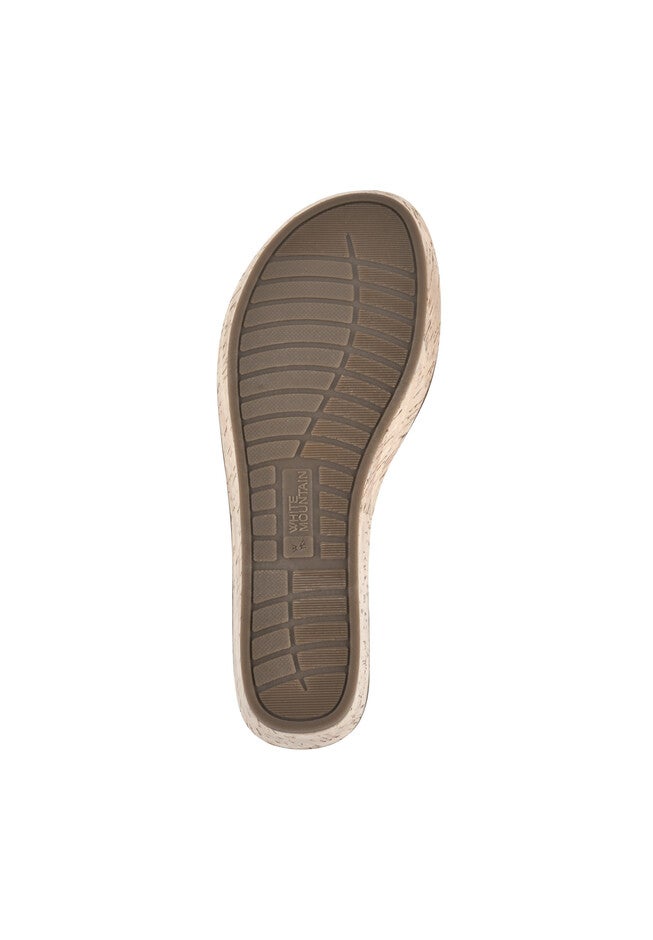 White Mountain Samwell Platform Wedge Sandal, , alternate image number 2