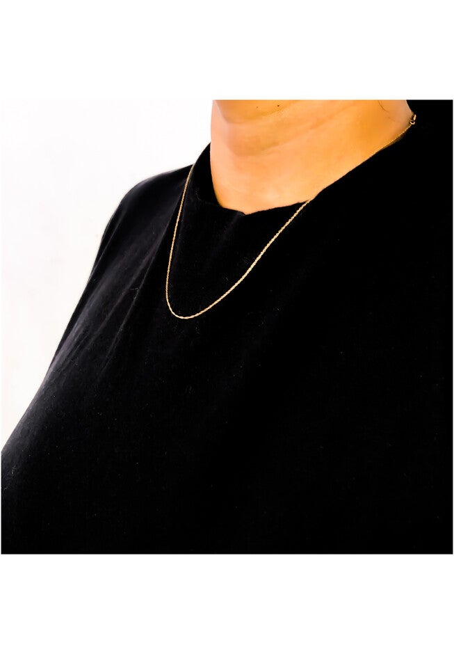 Solid Yellow Gold Rope Chain Necklace Unisex Chain 20 inches, , alternate image number 5