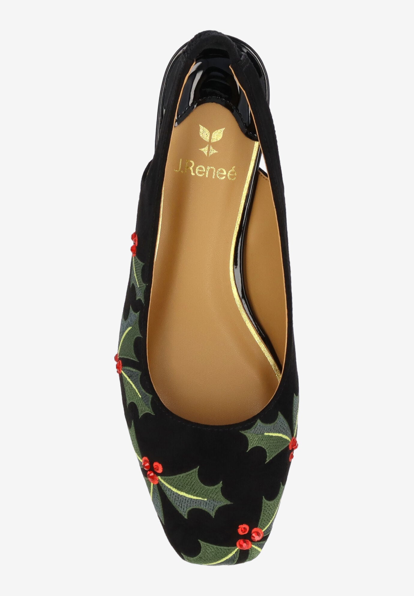 Hollee Slingback Pump, BLACK GREEN RED, alternate image number 1