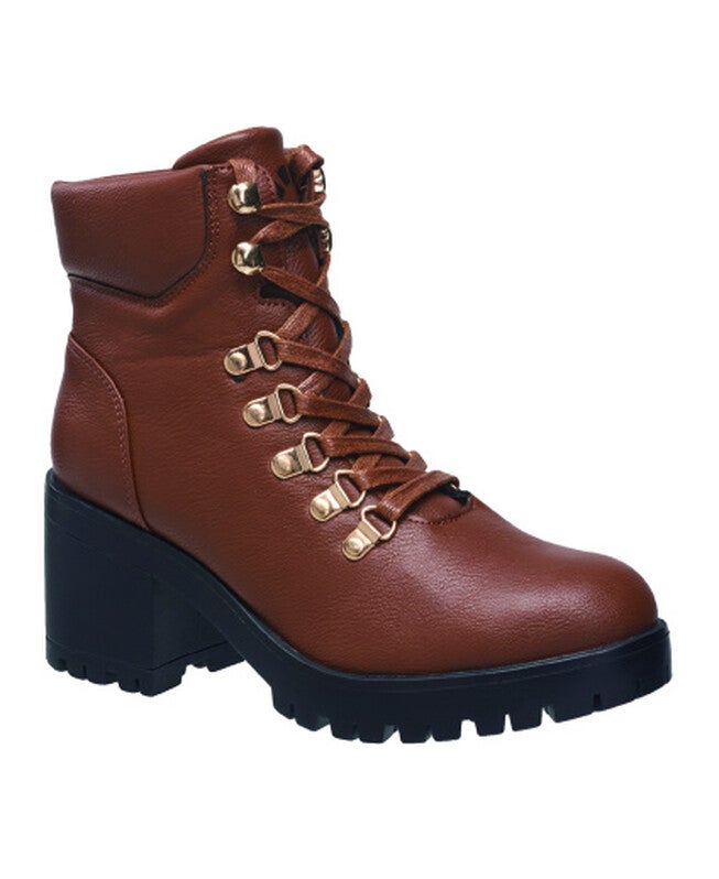 Pixie Combat Boot, COGNAC, hi-res image number null
