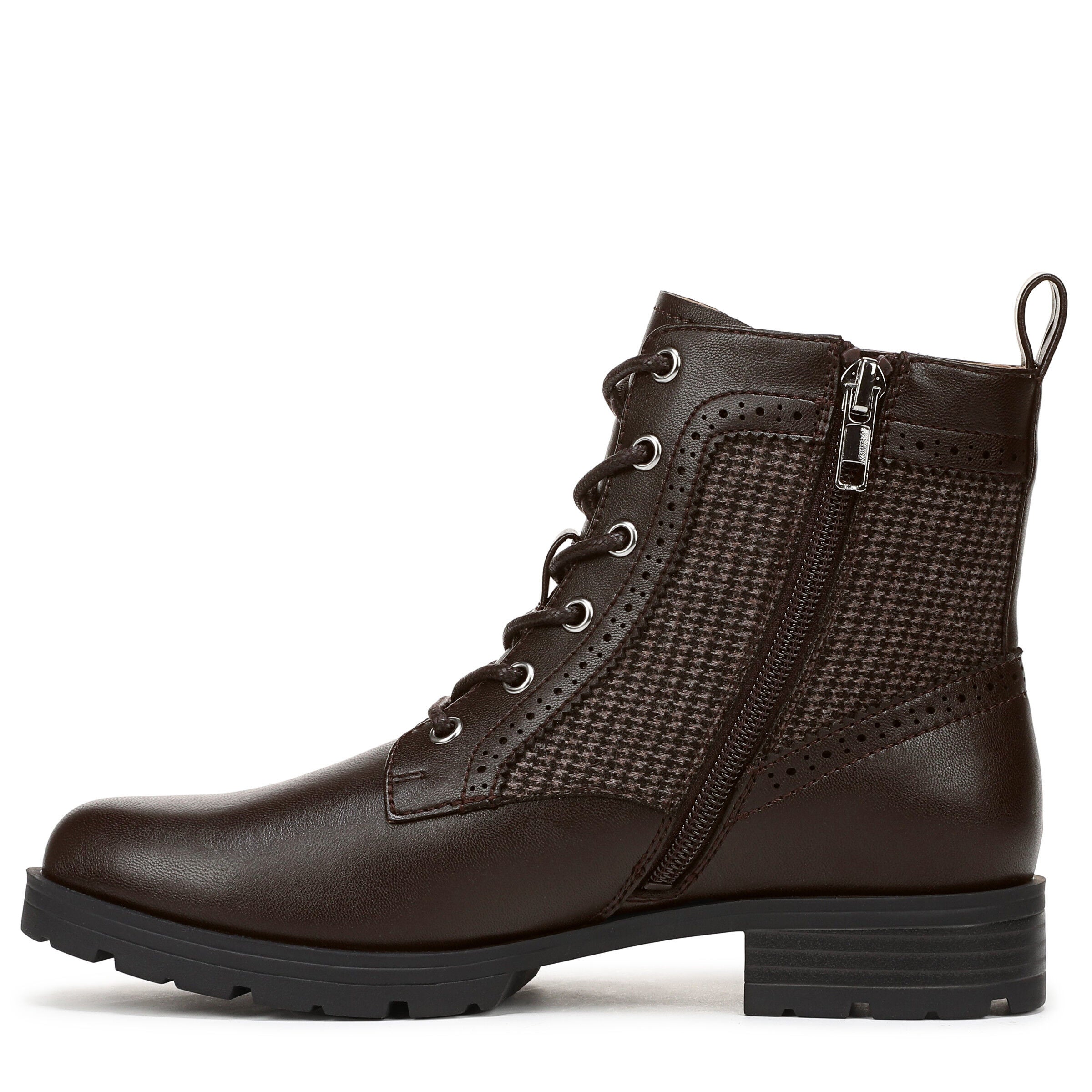Lena Lace Up Boot, DARK CHOCOLATE, alternate image number 5