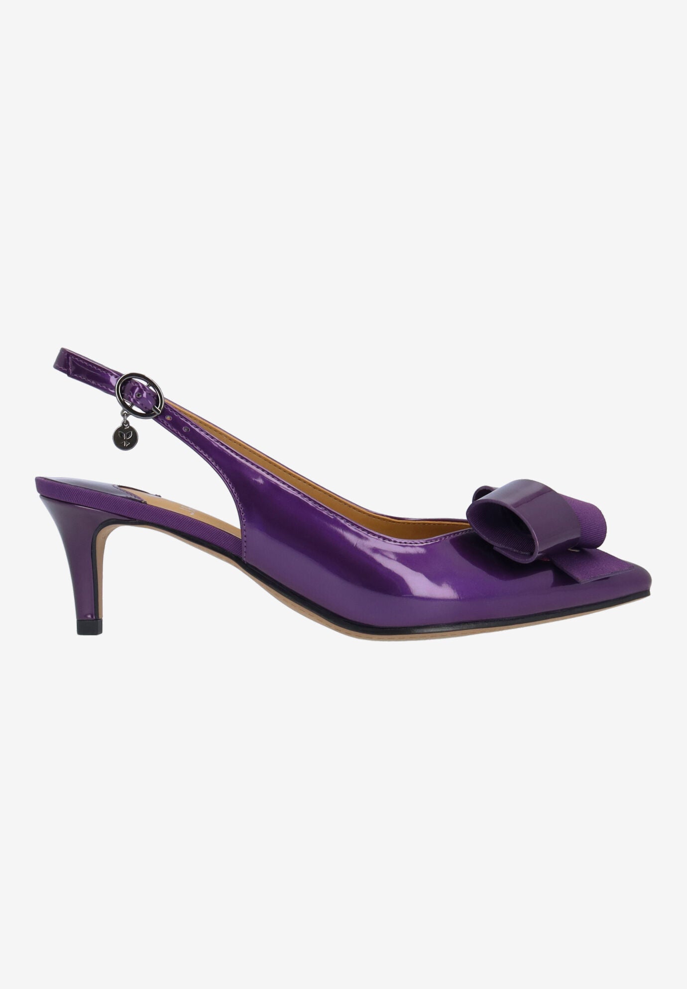 Delara Slingback Pump, PURPLE, alternate image number 3