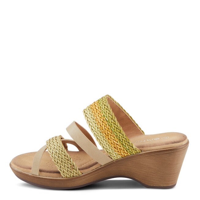 Mahina Sandal, LIGHT GREEN MULTI, alternate image number null