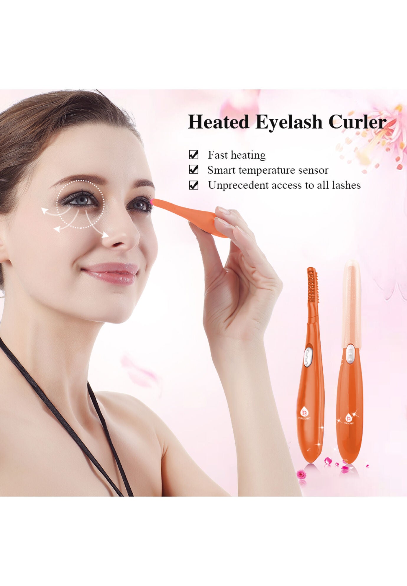 Heated Eyelash Curler W/Comb, , alternate image number 2