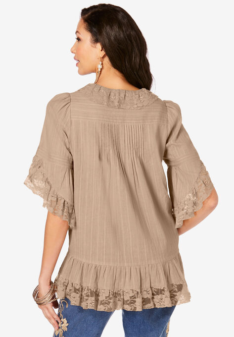 Whitney Lace Shirt, , on-hover image number null