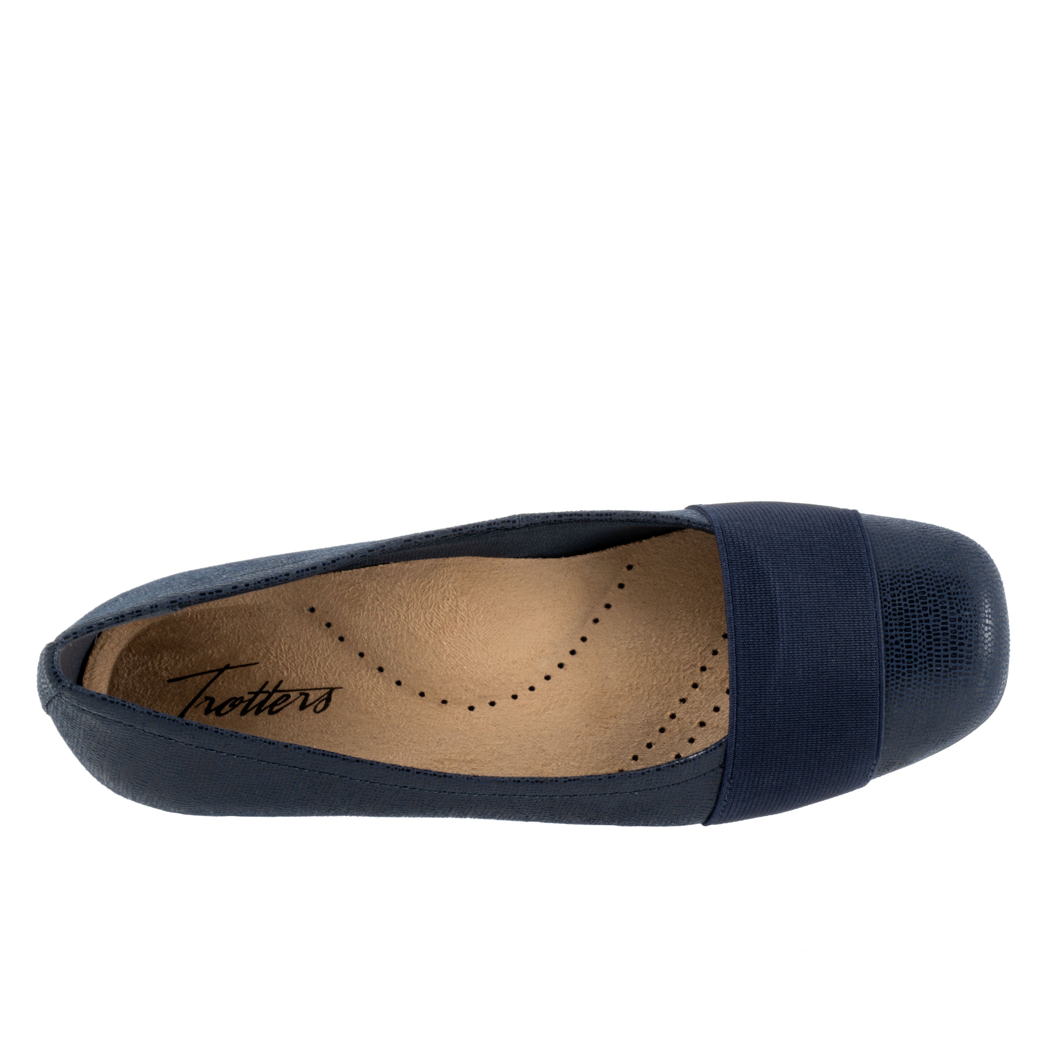Samantha Flat, DARK NAVY LIZARD, alternate image number 3
